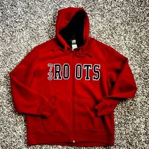 Men’s L Roots Zip Up hoodie - new without tags